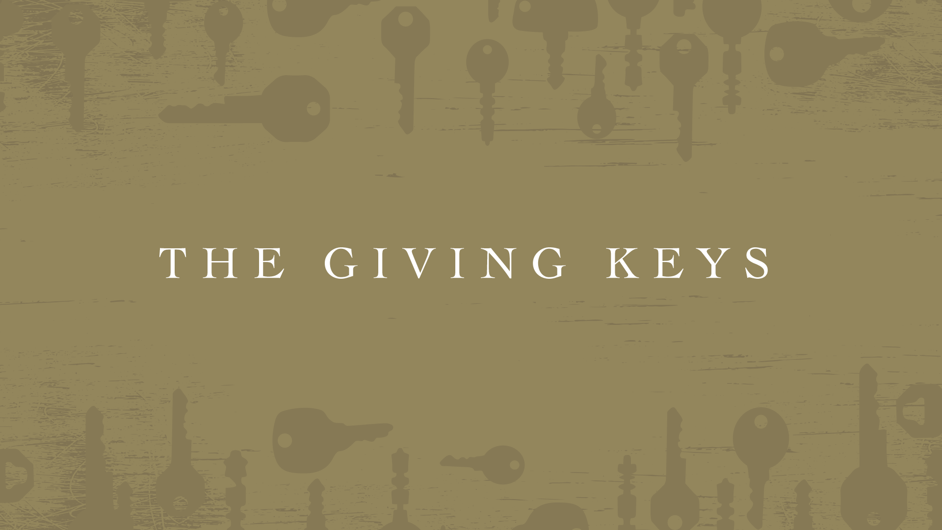 The Giving Keys The Creek Church