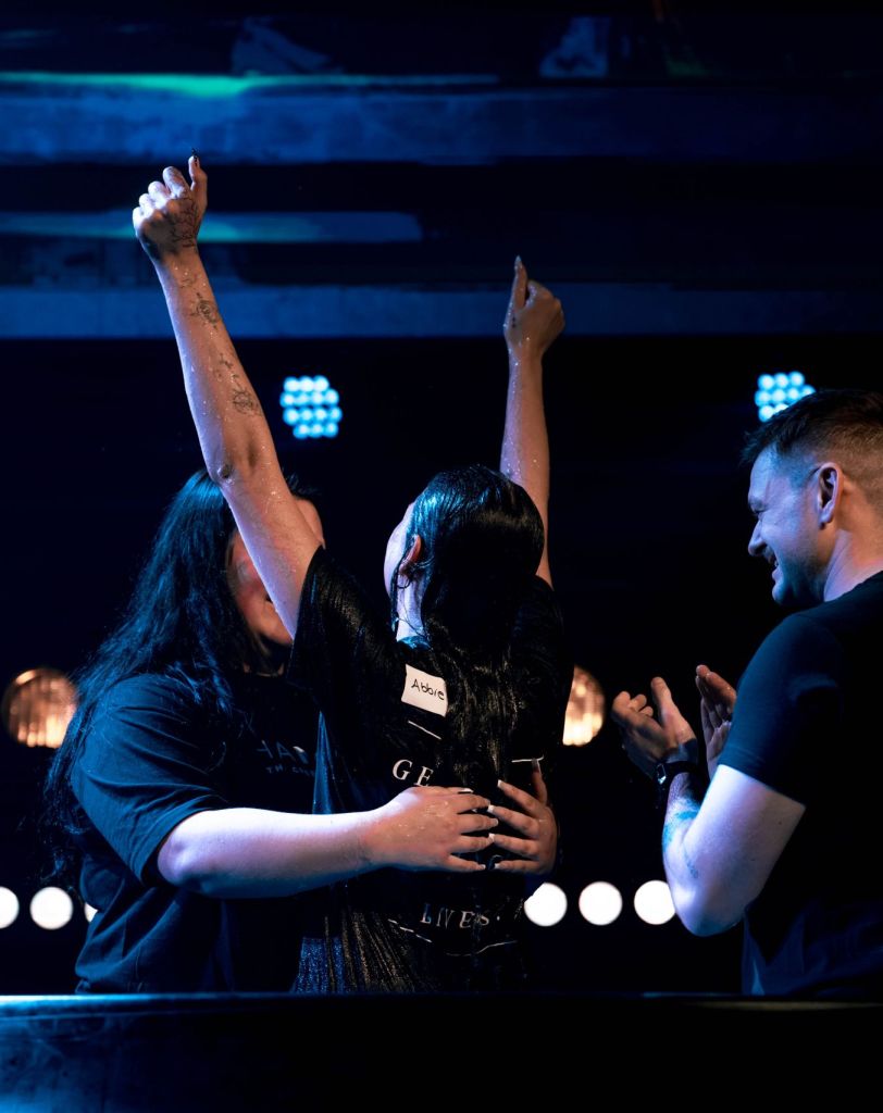 Baptism, The Creek Church, London