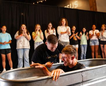 London, UpFront, youth, student ministry, baptism, middle school, high school